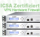 ICSA zertifizierte VPN Hardware-Firewall